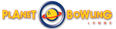 logo planet bowling